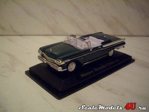 Масштабная модель автомобиля Mercury Turnpike Cruiser 1957 фирмы Yat Ming 1:43.