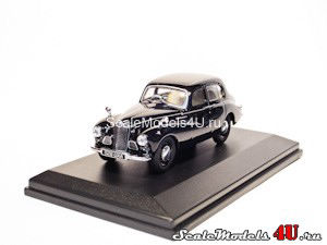Scale model of Sunbeam Talbot 90 MkIIa Black (1952) produced by Oxford Diecast.