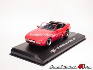 Scale model of Porsche 944 S Cabrio (1989) produced by High Speed.