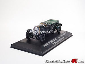 Масштабная модель автомобиля Bentley Speed Six 1st Le Mans (W.Barnato - H.Birkin 1929) фирмы Altaya (Ixo).