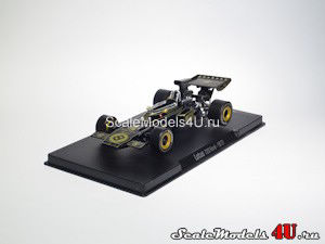 Scale model of Lotus 72D Ford (1972) produced by RBA Collectibles.