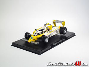 Scale model of Renault Turbo RE20/23 (1980) produced by RBA Collectibles.