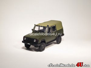Scale model of UAZ 3172 (Autolegends of USSR) produced by DeAgostini.