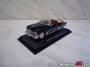 Scale model of Cadillac Coupe de Ville 1949 by Yat Ming 1:43.
