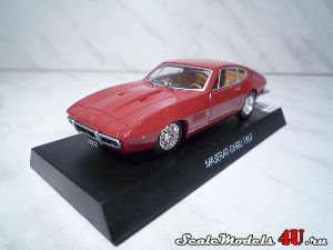 Scale model of Maserati Ghibli 1967 produced by Grani & Partners.