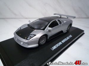 Scale model of Lamborghini Murcielago R-GT produced by Edison Giocattoli.