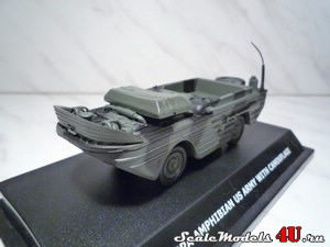 Scale model of Jeep GPA Amphibian US Army 1944 produced by Maxi Car.