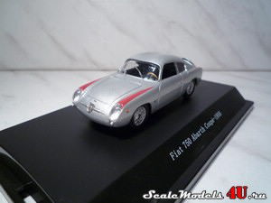 Scale model of Fiat 750 Abarth Coupe (1956) produced by Starline.