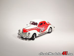 Scale model of Ford Coupe №16 (Curtis Turner 1940) produced by Team Caliber.
