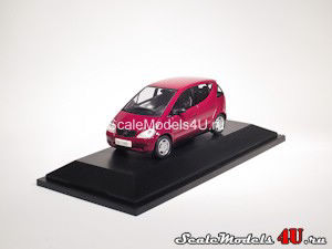 Scale model of Mercedes-Benz A-Class Classic W168 Vinous (1997) produced by Herpa.