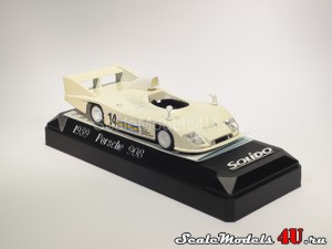 Масштабная модель автомобиля Porsche 908/80 Le Mans #14 (D.Whittington - R.Jost - K.Niedzwiedz 1981) фирмы Solido.