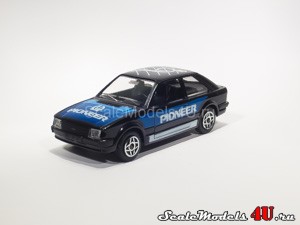 Scale model of Ford Escort MkIII RS Turbo (1980) produced by Solido.