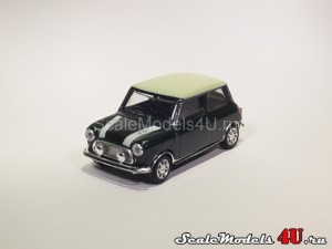 Scale model of Mini Cooper Sport Green (1969) produced by Solido.