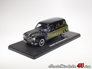 Scale model of Peugeot 403 Fourgonnette Fleurs (1962) produced by Norev.