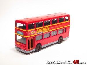 Scale model of MCW Metrobus Airbus A2 Heathrow Airport (1985) produced by Corgi.