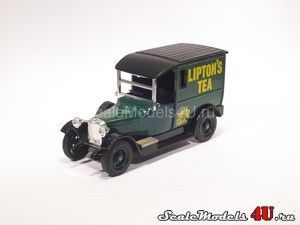 Масштабная модель автомобиля Talbot Van "Lipton's Tea" (1927) фирмы Matchbox.