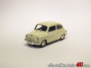Scale model of Seat 600D (1965) produced by Solido.