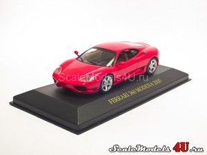 Scale model of Ferrari 360 Modena Red (2000) produced by Ixo.