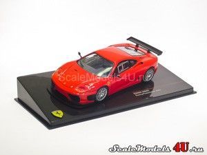 Scale model of Ferrari 360 GTC Racing Presentation (2001) produced by Ixo.
