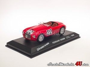 Scale model of Ferrari 166MM 24 Heures du Mans #22 (Chinetti-Seldson 1949) produced by Altaya (Ixo).