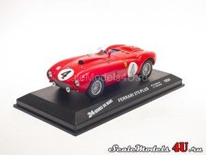 Scale model of Ferrari 375 Plus 24 Heures du Mans #4 (Trintignant-Gonzales 1954) produced by Altaya (Ixo).