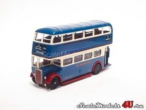 Scale model of Double Deck Bus - A1 Services produced by EFE (Gilbow).