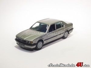 Scale model of BMW 735i E32 Gray (1986) produced by Gama.