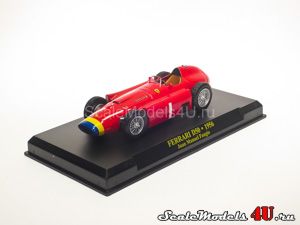 Масштабная модель автомобиля Ferrari D50 Juan Manuel Fangio (1956) фирмы Fabbri (Ixo).