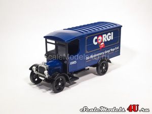 Scale model of Thornycroft Van "Corgi Toys Ltd 1985" (1929) produced by Corgi.