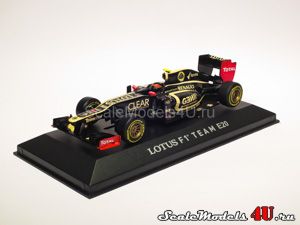 Масштабная модель автомобиля Lotus F1 Team E20 Australian GP #10 - Romain Grosjean (2012) фирмы Corgi.