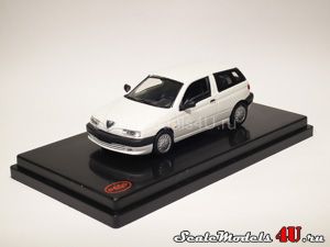Scale model of Alfa Romeo 145 White (1997) produced by Pego.