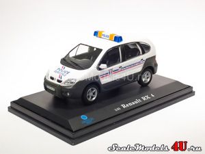 Масштабная модель автомобиля Renault Scenic RX4 Ceyrat Police Municipale (2000) фирмы Hongwell/Cararama.