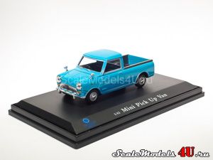 Scale model of Mini Pick-up Turquoise (1961) produced by Hongwell/Cararama.