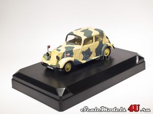 Scale model of Mercedes-Benz 170V Africa Korps Camouflage (1943) produced by Vitesse.