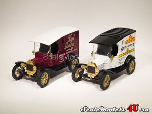 Scale model of Ford Model T Laundry Vans - General Utility Car produced by Corgi.