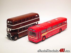 Scale model of Leyland Titan PD3 MCW Orion - AEC Reliance BET Single Deck (Lancashire Holiday Set) produced by Corgi.