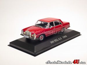 Scale model of Mercedes-Benz 300 SEL W109 6.3 (1968) produced by Altaya (Ixo).