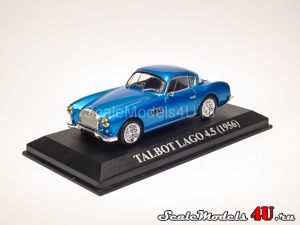 Scale model of Talbot Lago 4.5 (1956) produced by Altaya (Ixo).