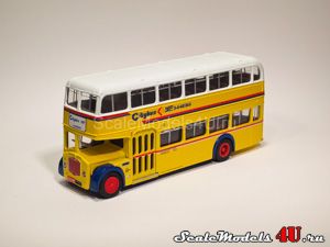Масштабная модель автобуса Britol FLF Lodekka Citybus - Hong Kong (1981) фирмы EFE (Gilbow).