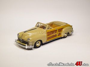 Scale model of Chrysler Town & Country (1947) produced by Matchbox.