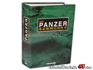 Папка для журналов Panzer Sammlung (на 20 шт.) фирмы Deagostini.