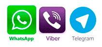 Whatsapp Viber Telegram
