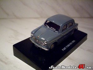 Масштабная модель автомобиля Fiat 1100/103 1953 фирмы DeAgostini 1:43.