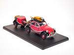 Citroen 2CV Charleston et sa Remorque