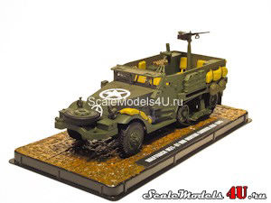 Масштабная модель автомобиля Halftrack M21 - 81MM Mortar Carrier (USA 1945) фирмы Atlas.