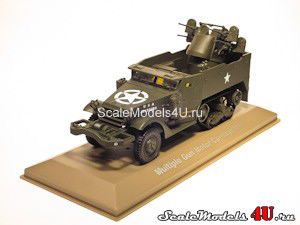 Масштабная модель автомобиля Multiple Gun Motor Carriage M16 US Army фирмы Atlas.