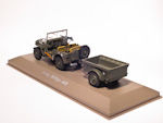 Jeep Willys MB + minitrailer US-Army (WWII)