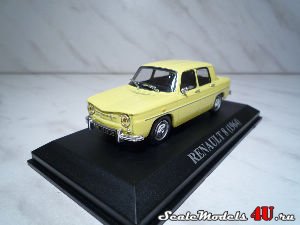 Масштабная модель автомобиля Renault 8 (1964) фирмы Altaya.