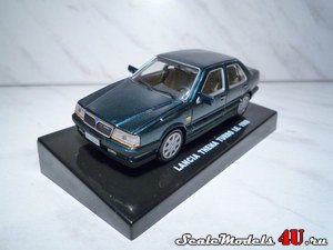 Масштабная модель автомобиля Lancia Thema Turbo I.E. (1988) фирмы DeAgostini.