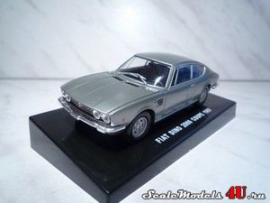 Масштабная модель автомобиля Fiat Dino 2000 coupe 1967 фирмы DeAgostini.